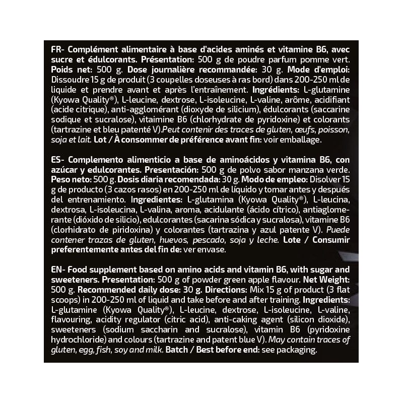 Gluta + Bcaa´s 8:1:1 - Imagen 3